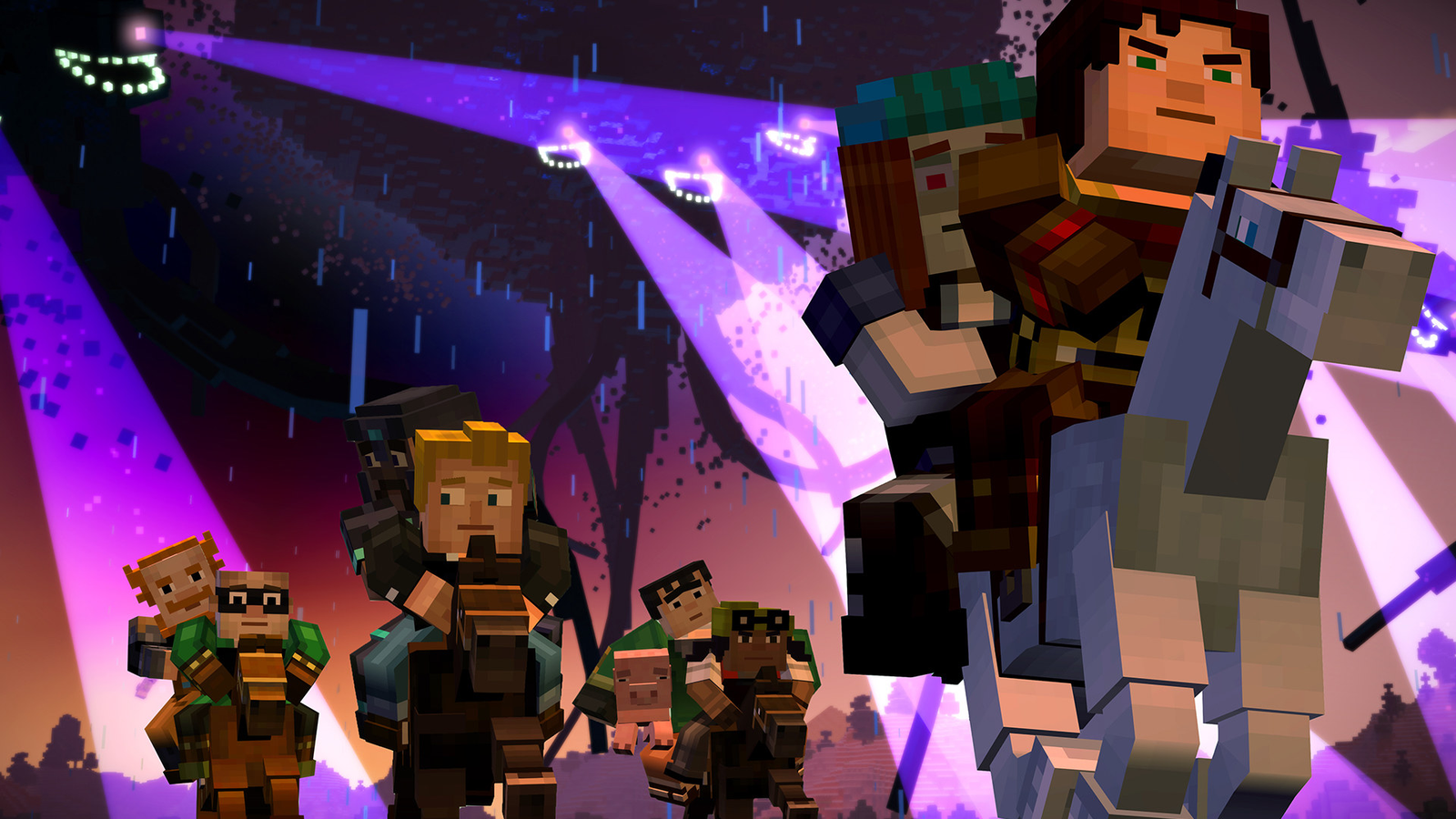 the end of netflix minecraft story mode