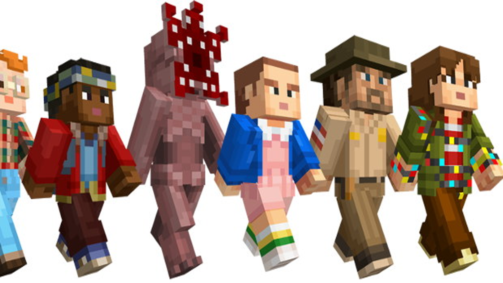 Minecraft Skin Pack 1 - All skins preview (NEW DLC) 