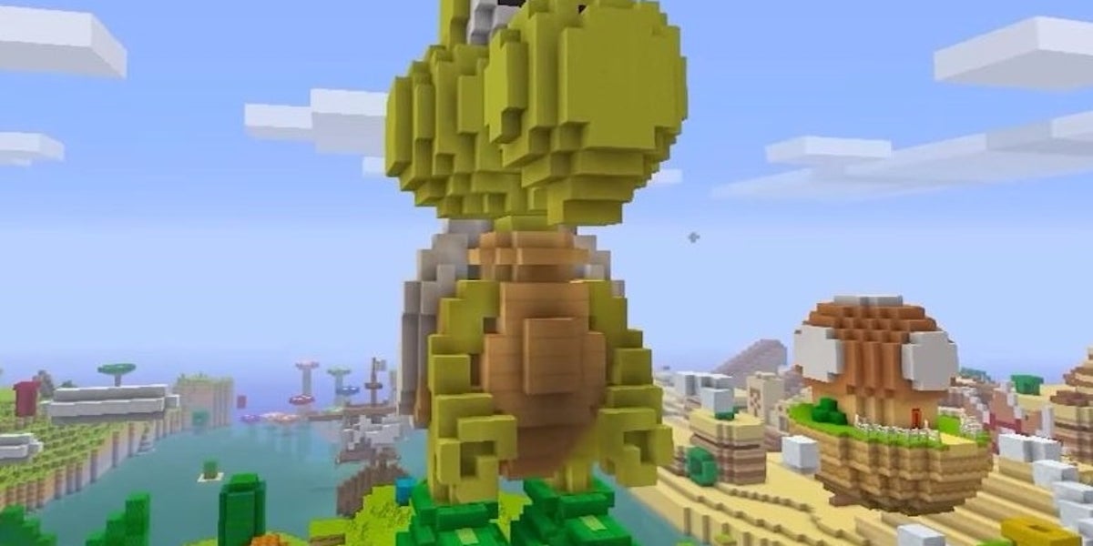 Minecraft: Wii U Edition com DLC gratuito de Super Mario