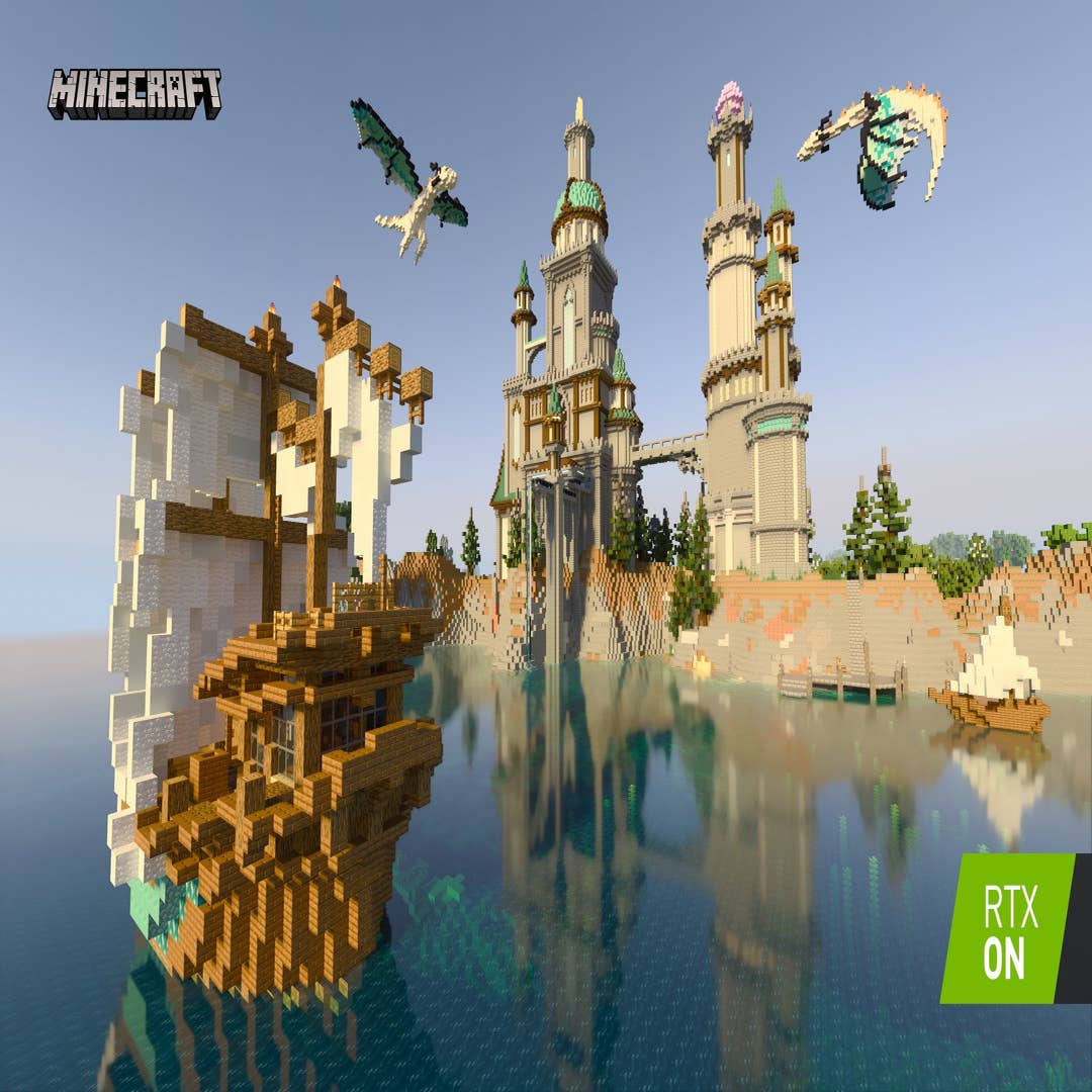Nvidia's RTX Ray Tracing Brings Minecraft To Life