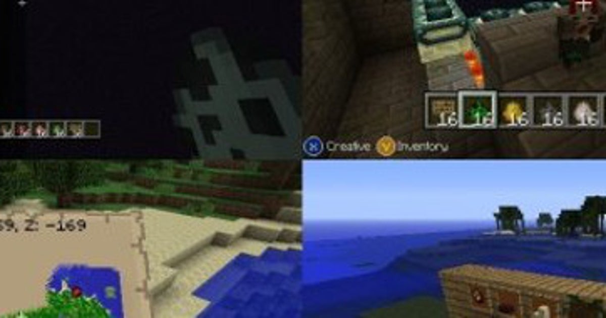 Minecraft Xbox 360: Update 9 gets a new screen rammed full of features ...