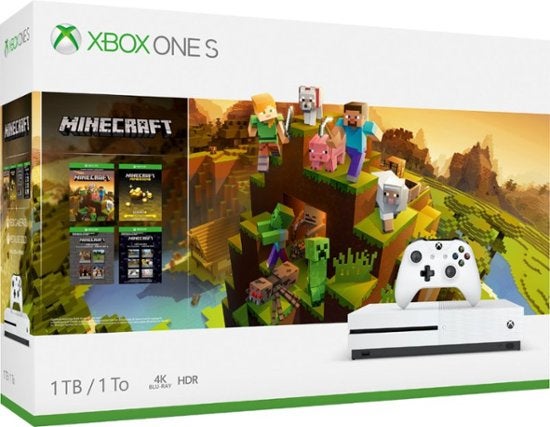 Xbox minecraft bundle black on sale friday