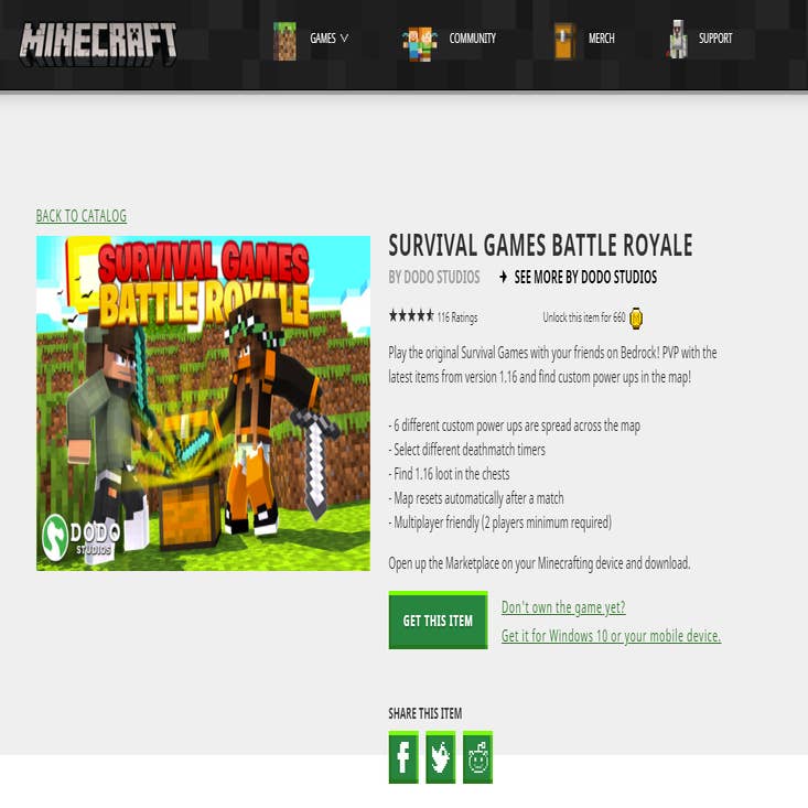 Minecraft Battle mode adds deathmatch multiplayer to Xbox and