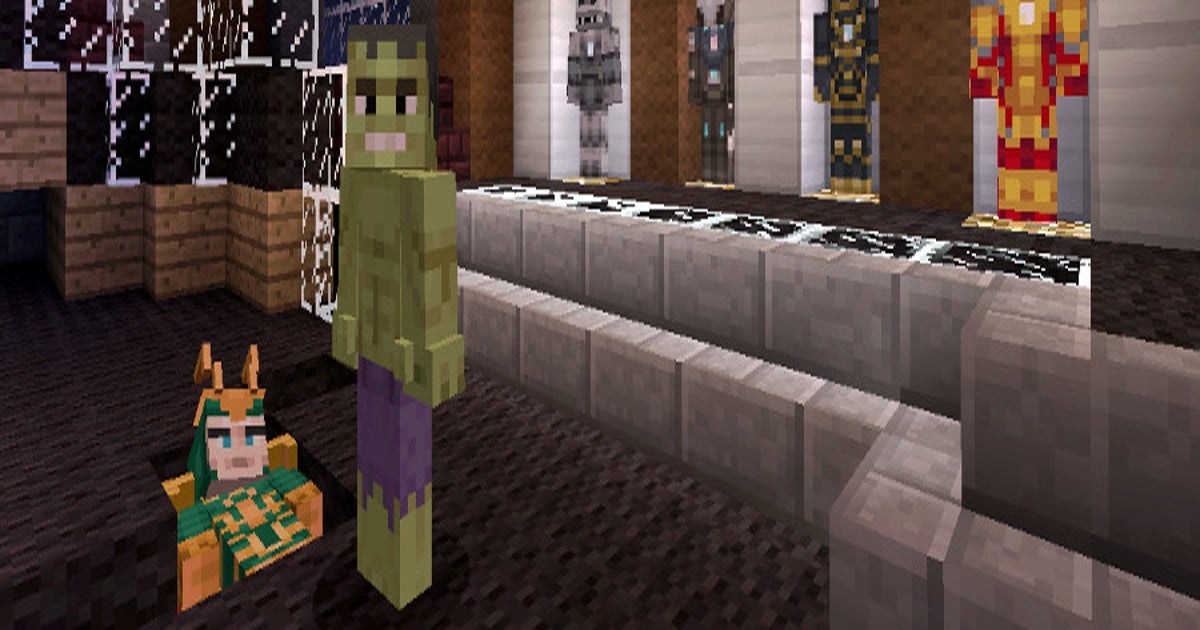 Minecraft On Xbox 360 Gets Avengers Skin Pack DLC