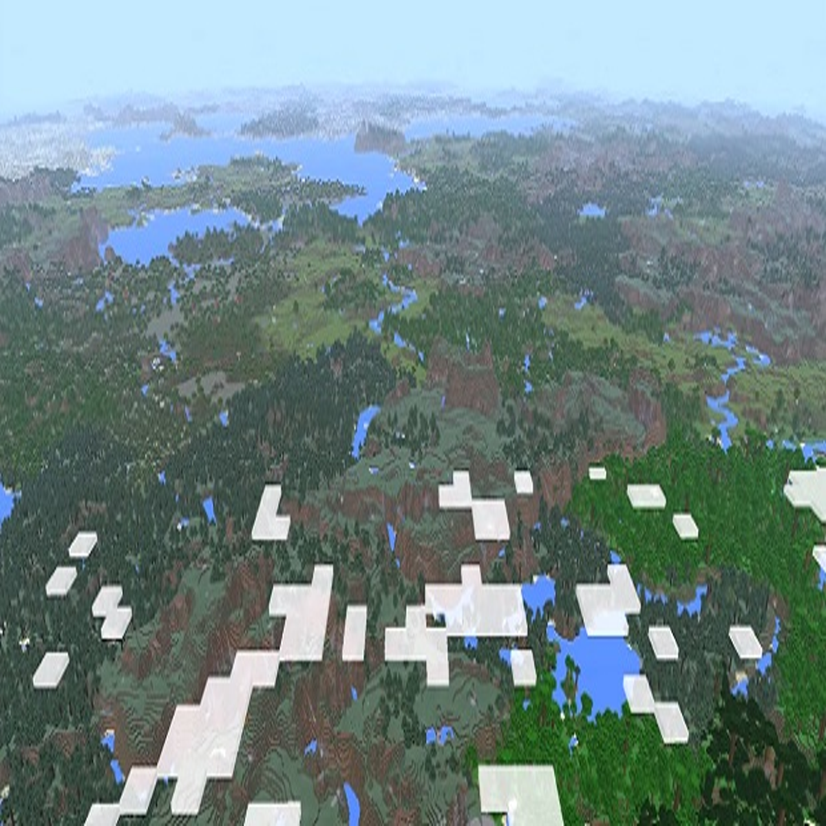 One of the reasons I love bedrock edition: render distance : r