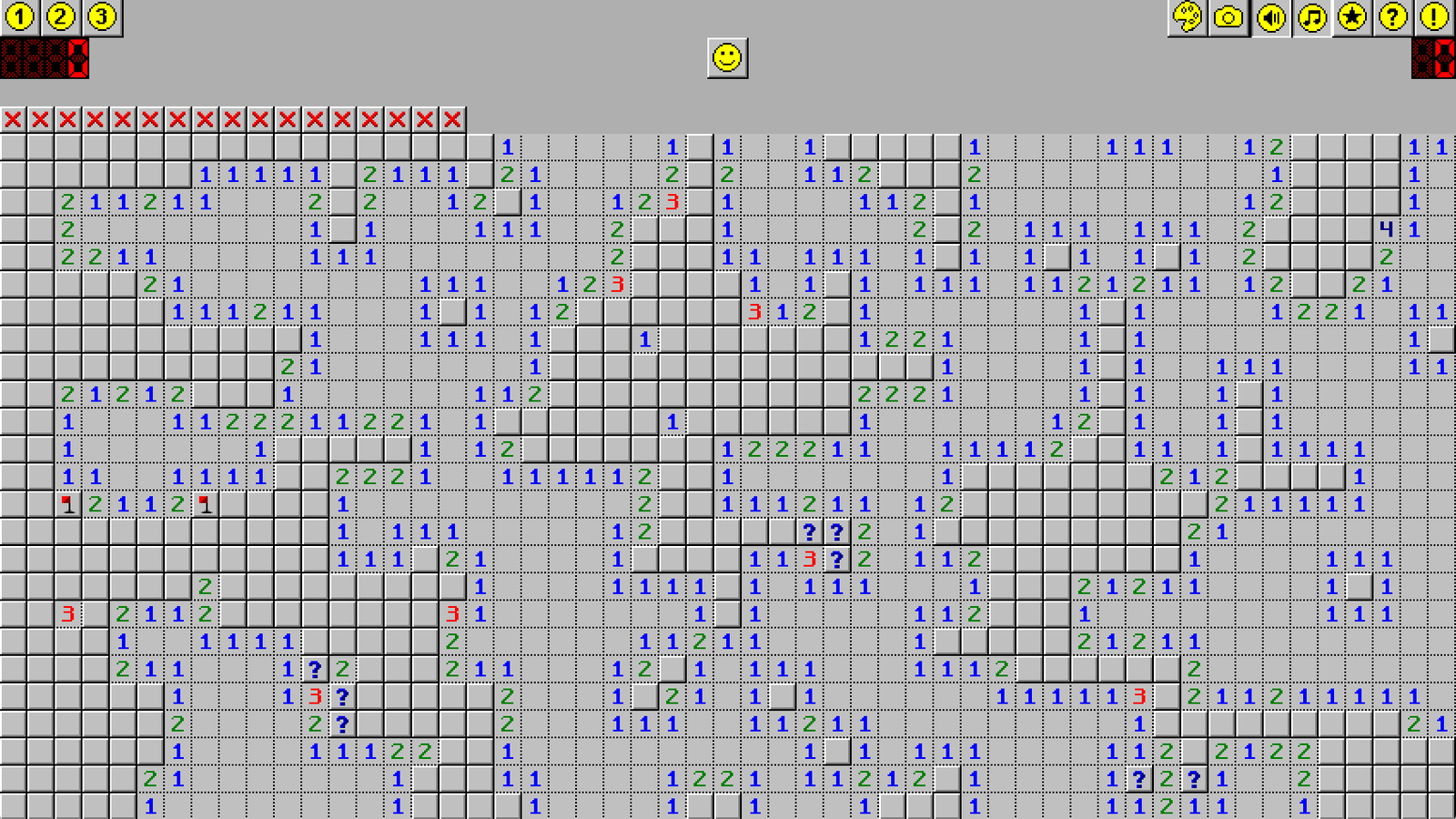 Can someone explain these patterns? : r/Minesweeper