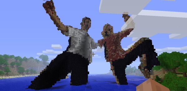 Bioshock Minecraft Pixel Art