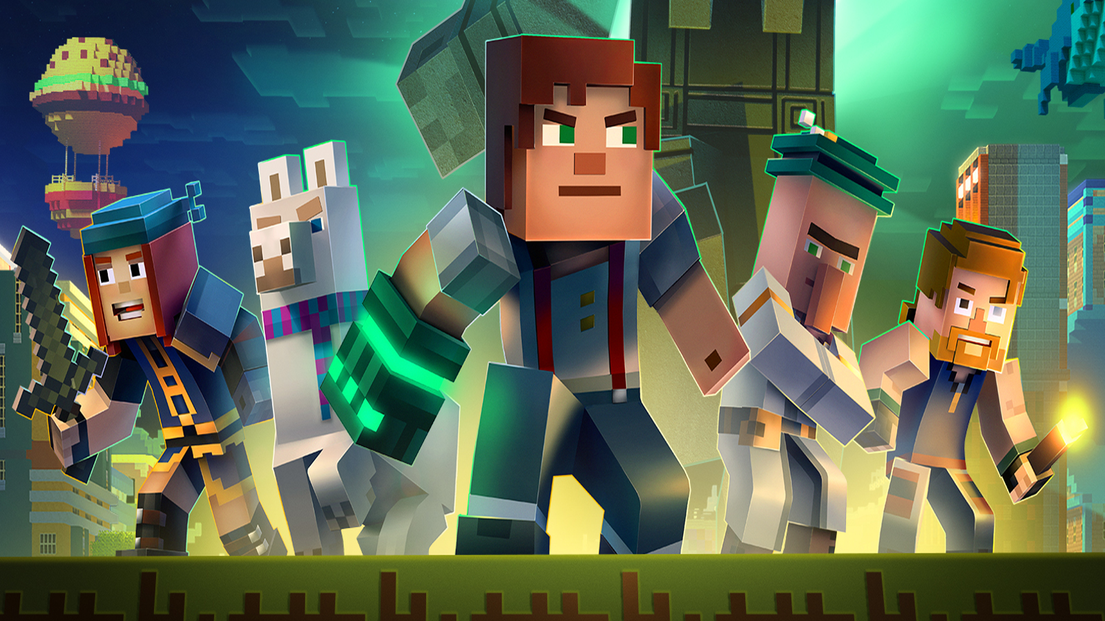 Minecraft Story Mode preview