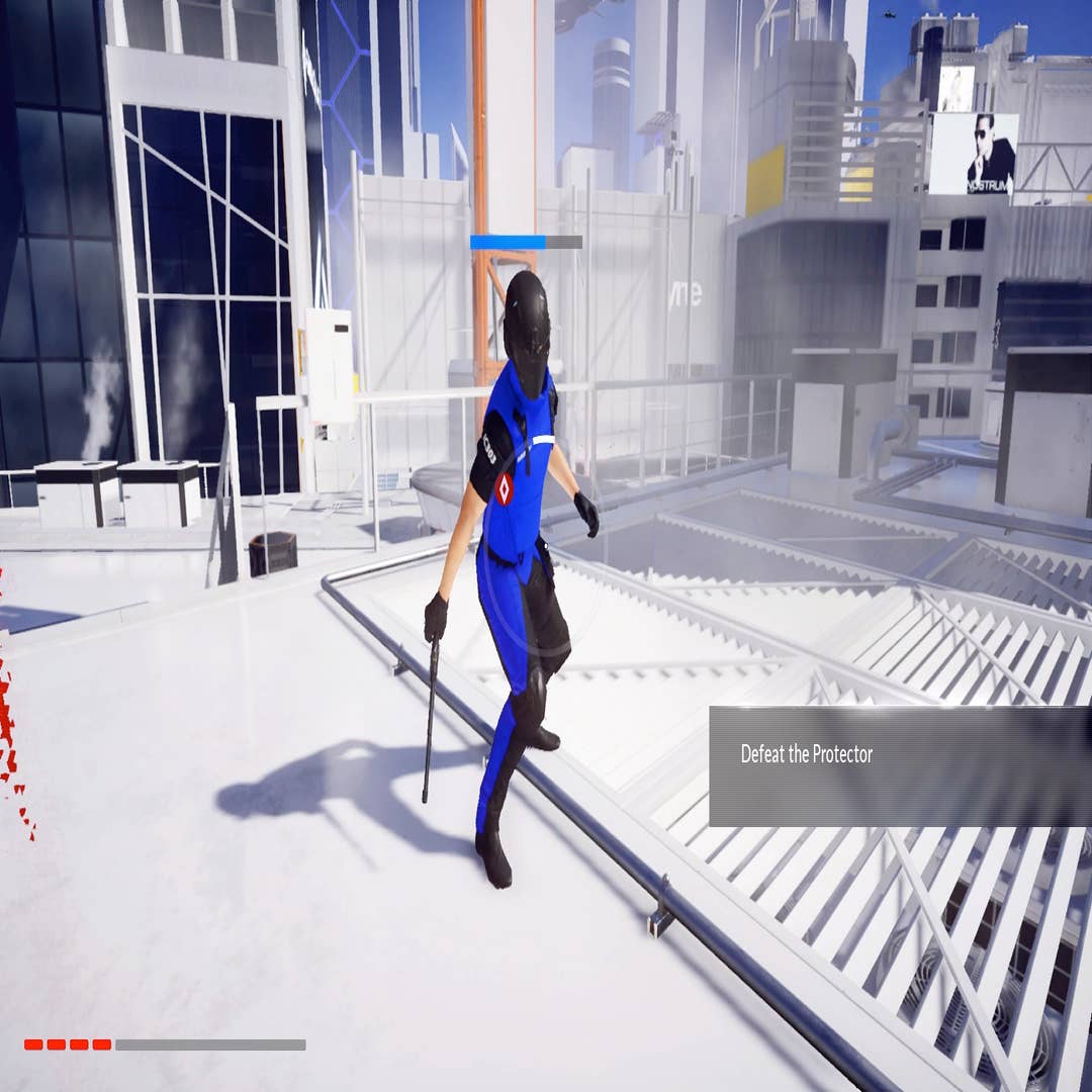 Mirror's Edge Catalyst] #348. An old one on my backlog. Wanted to get it  done in case of the servers actually going down. Fun game, but collectibles  were a huge pain! 