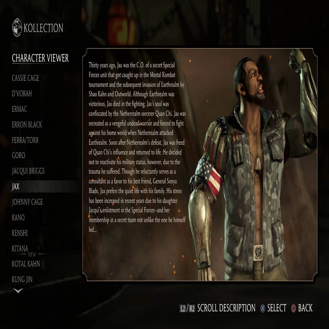 Mortal Kombat X's Leaked Screenshots Feature Jax, Baraka And More