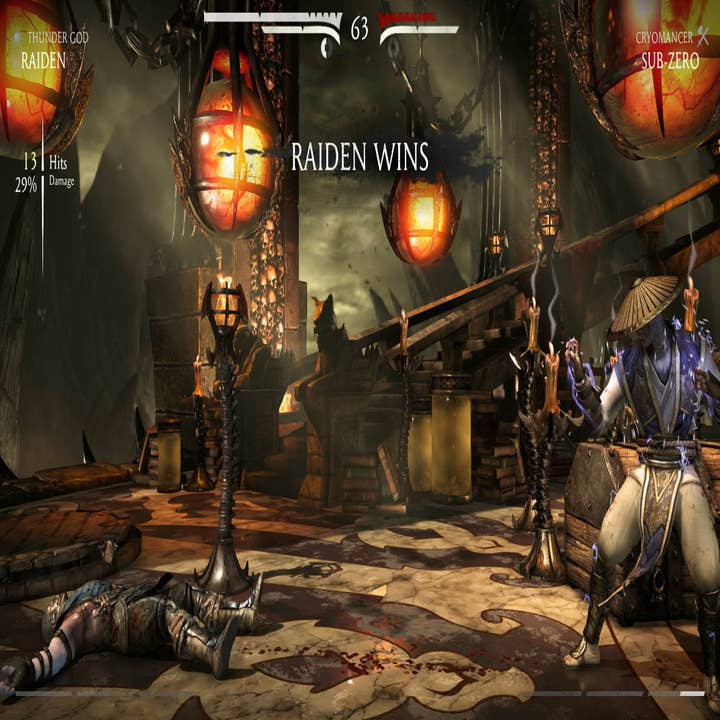 The Kombat Tether - Current Mortal Kombat X Roster. 29 Characters  (Including DLC) - Mock Select Screen: 1. Scorpion 2. Sub-Zero 3. Kotal Kahn  4. D'Vorah 5. Ferra/Torr 6. Cassie Cage 7.
