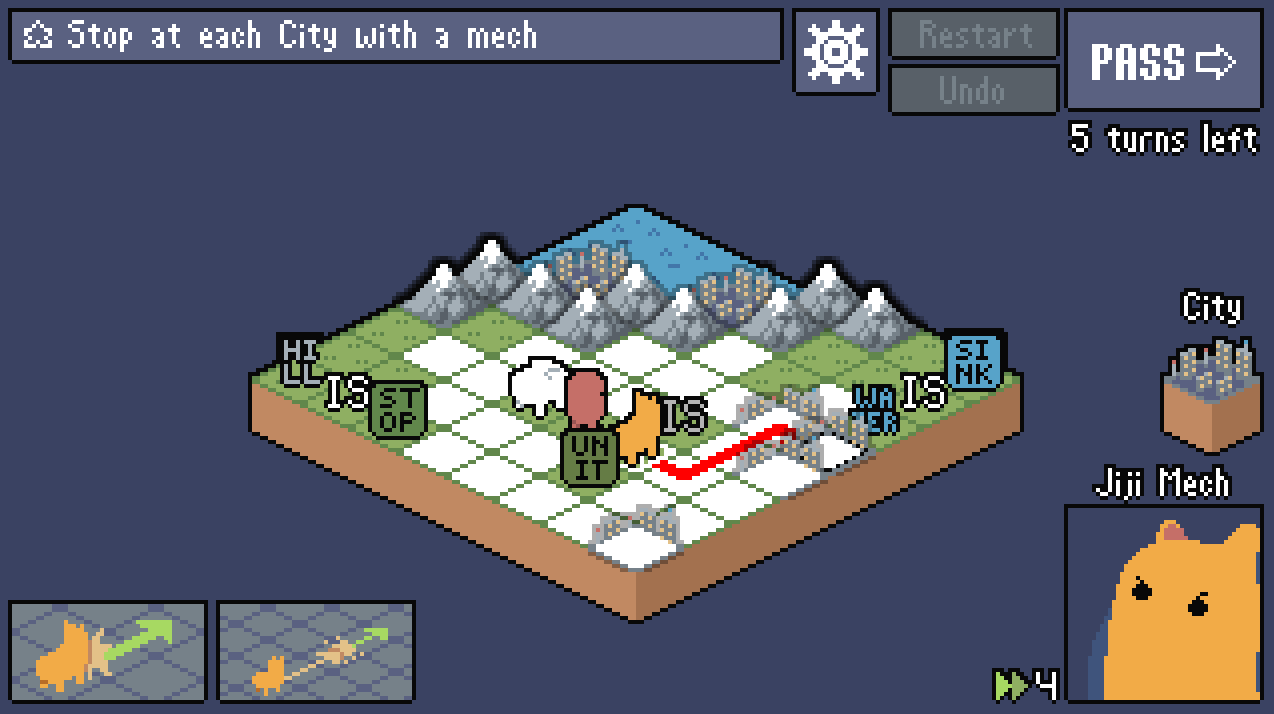 Baba Is You meets Into The Breach in the latest surprise spin-off