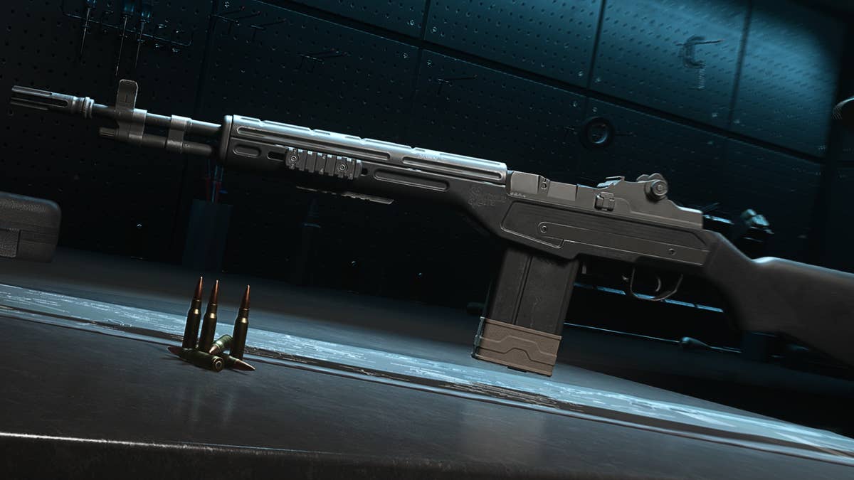Futuristic Battle Rifle