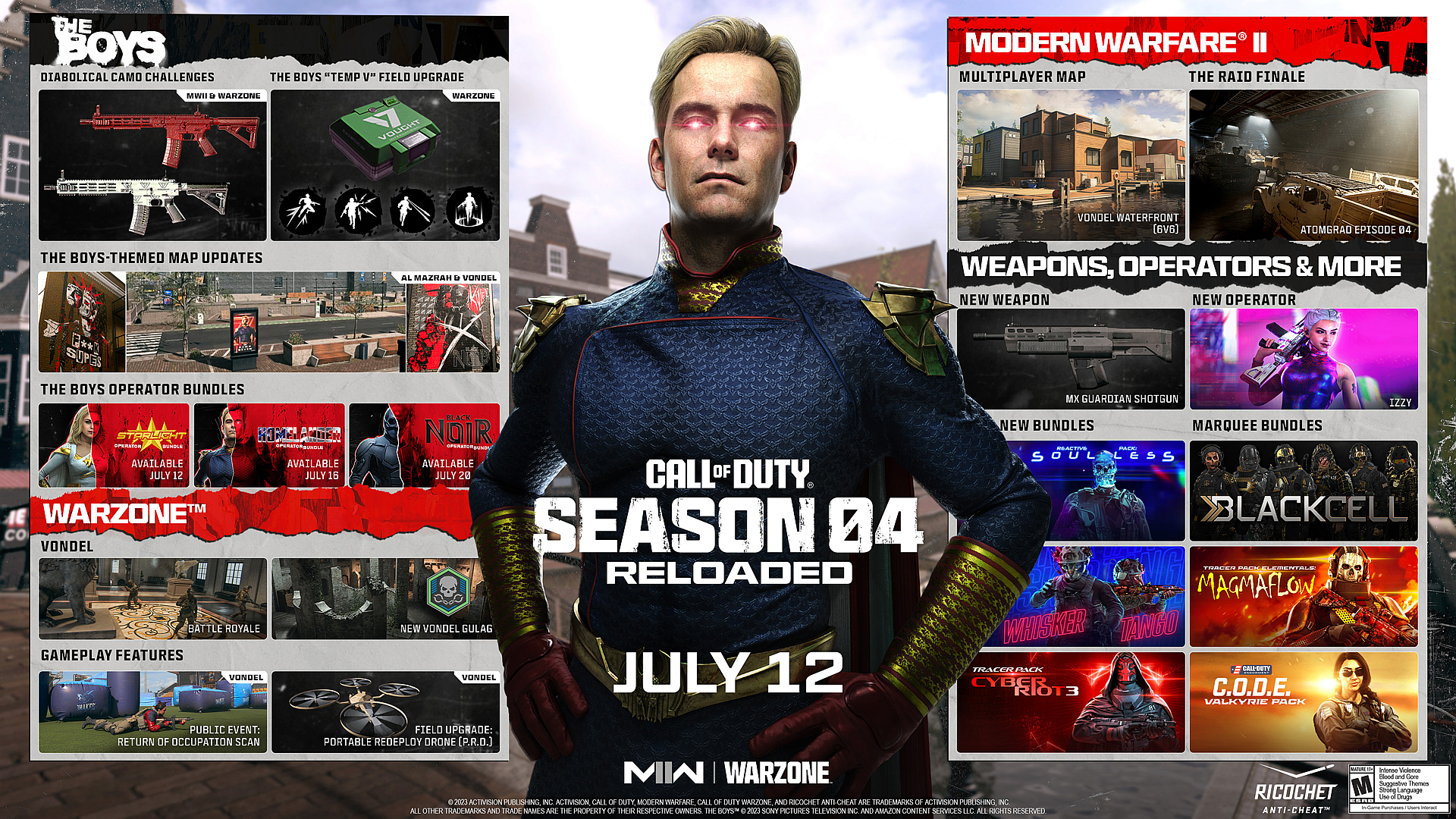 Get Suped-up: Call of Duty: Modern Warfare 2 Season 4 adds Homelander, Starlight, and Black Noir to the game - Vimarsana News