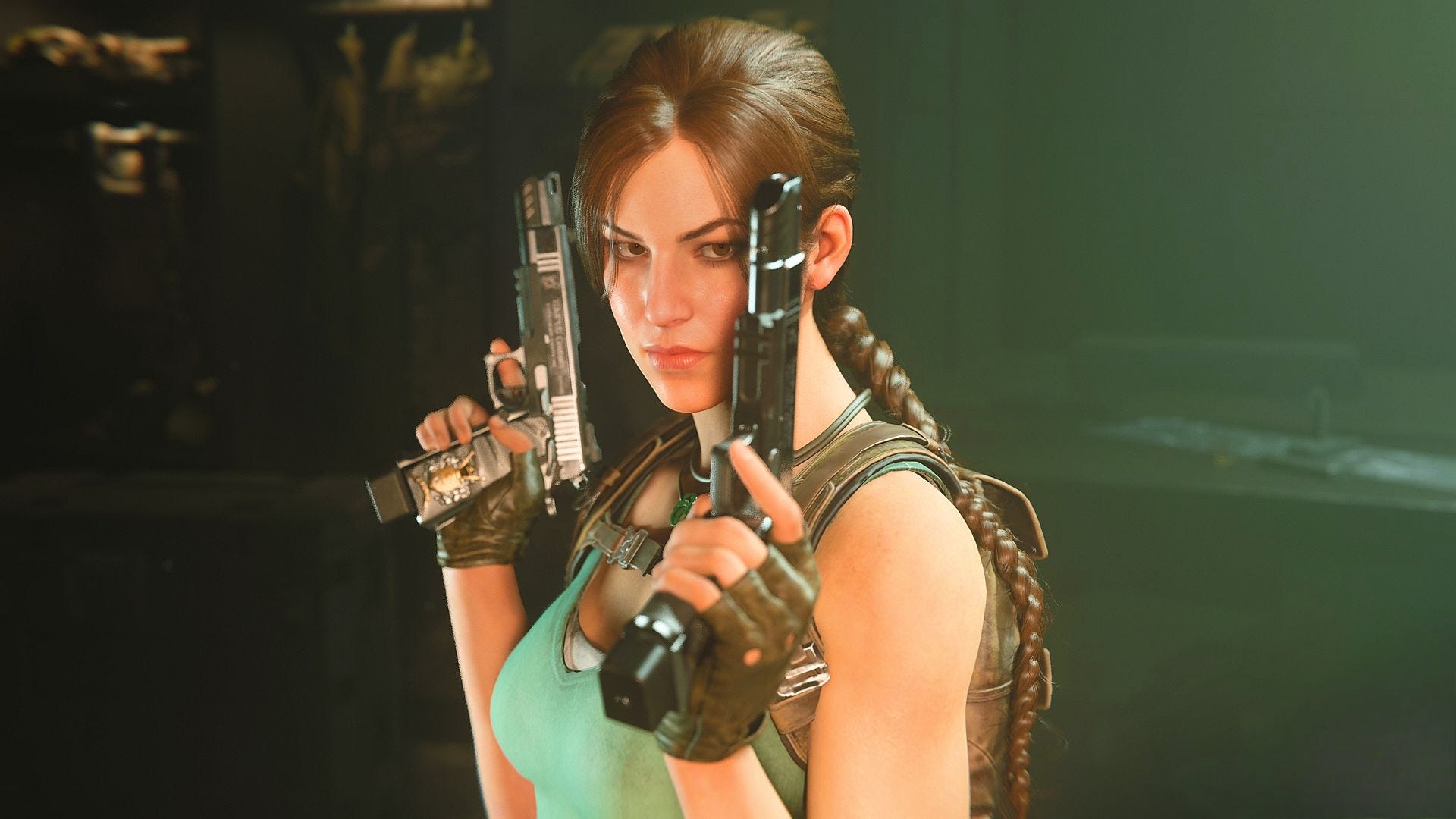 Here's your first look at the Lara Croft Operator Bundle in Call of Duty: Modern Warfare 2