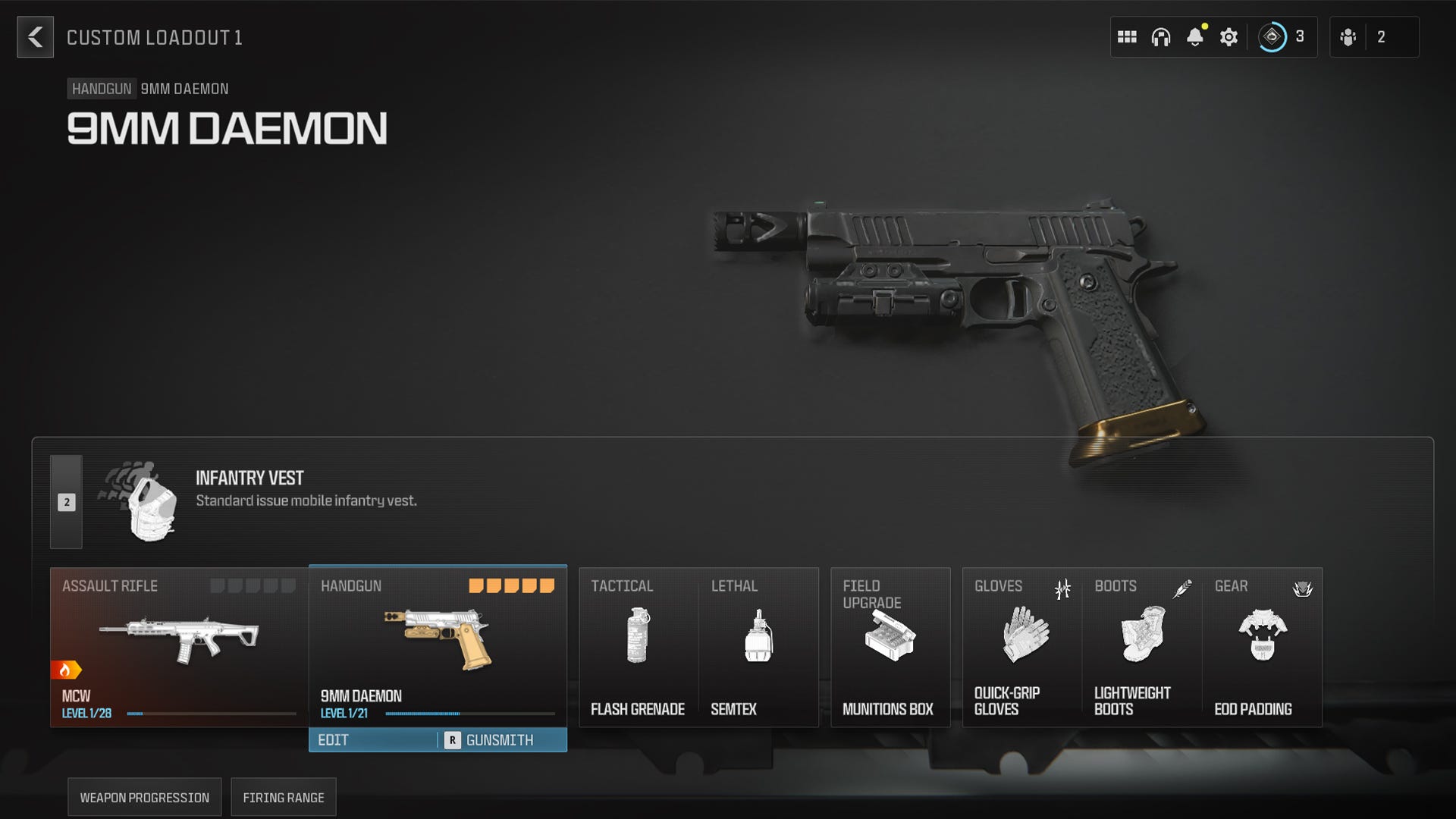 Best MW3 9mm Daemon loadout and class setup Rock Paper Shotgun