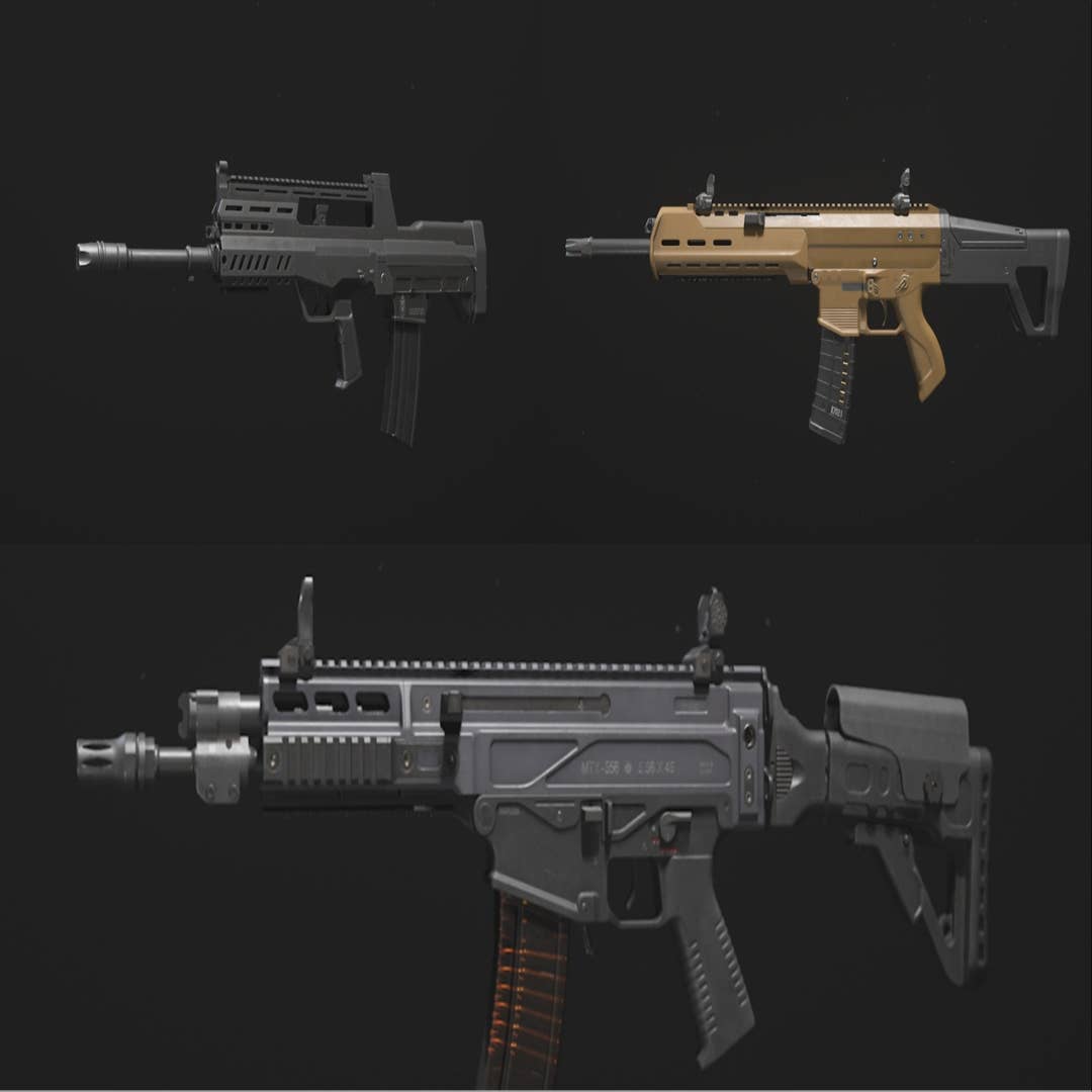 Call of Duty MW3 guns – all weapons