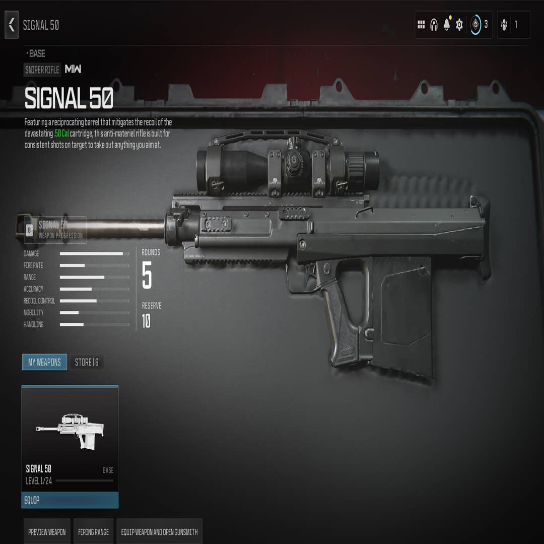 Modern Warfare 2 Signal 50 sniper best class setup and how to