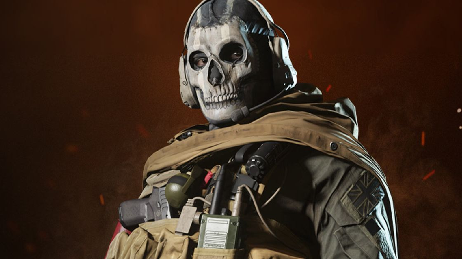 Ghost character from call of duty: modern warfare 2