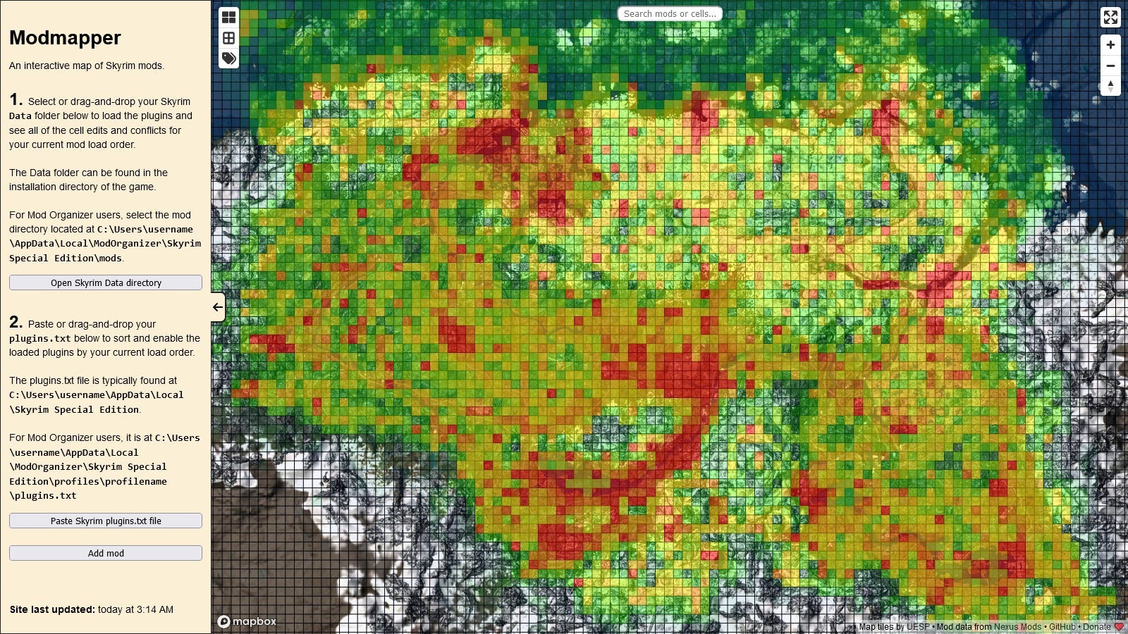 Skyrim Modmapper creator reveals how they made their interactive Skyrim ...