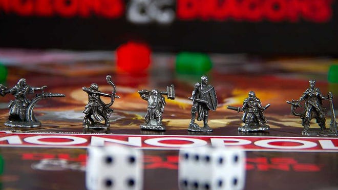 Monopoly: Dungeons & Dragons tokens