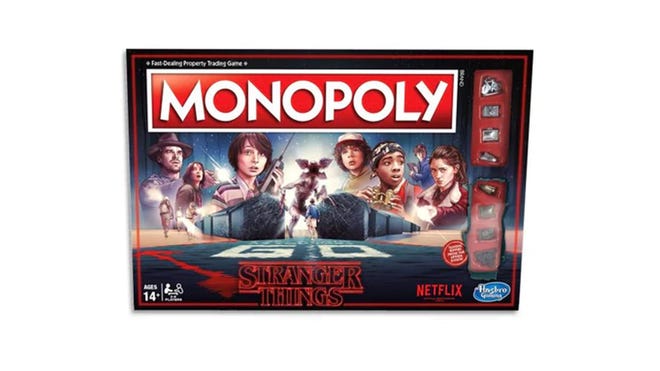 An image of the box for Monopoly Stranger Things (2022 Refresh).