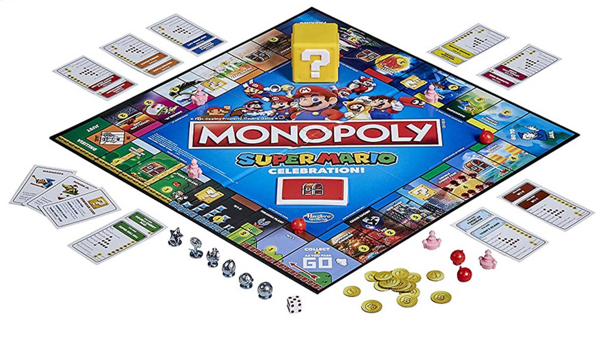 Super Mario Monopoly and Jenga are being released to celebrate the