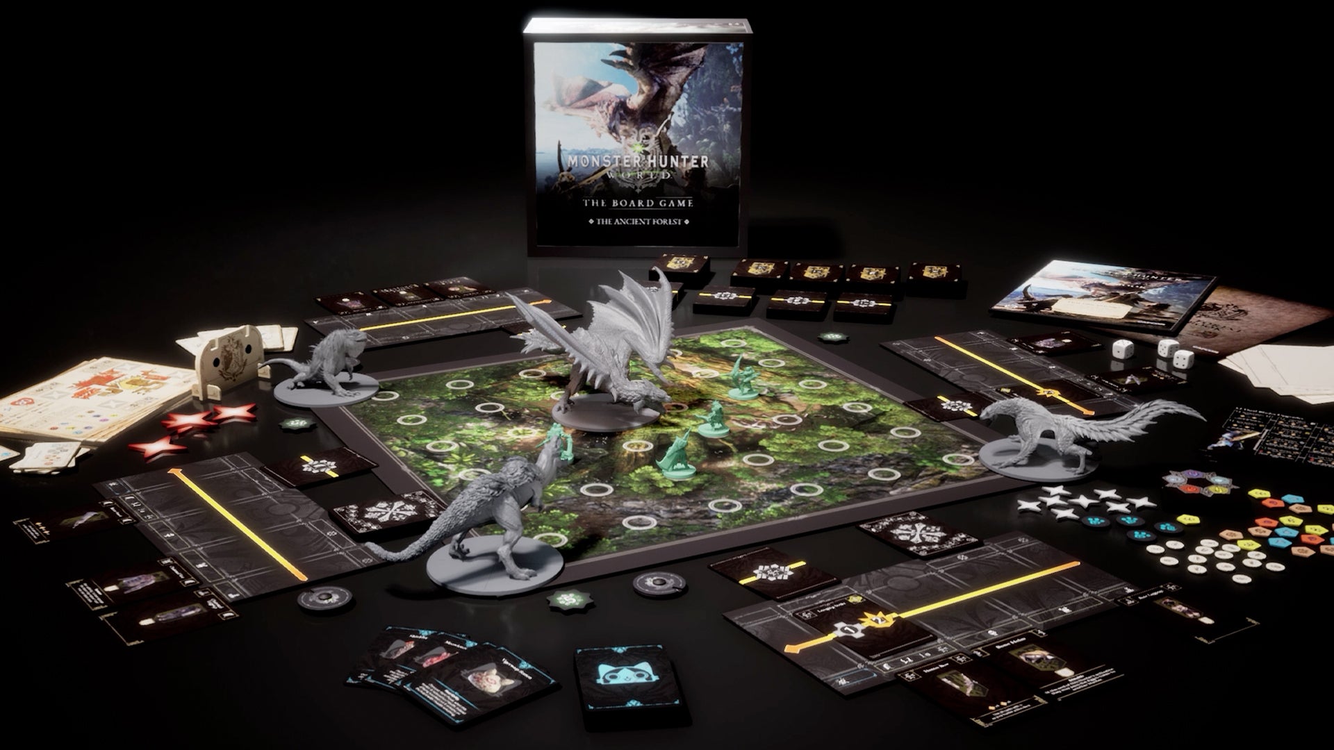 Monster Hunter World: The Board Game gets a Kickstarter launch
