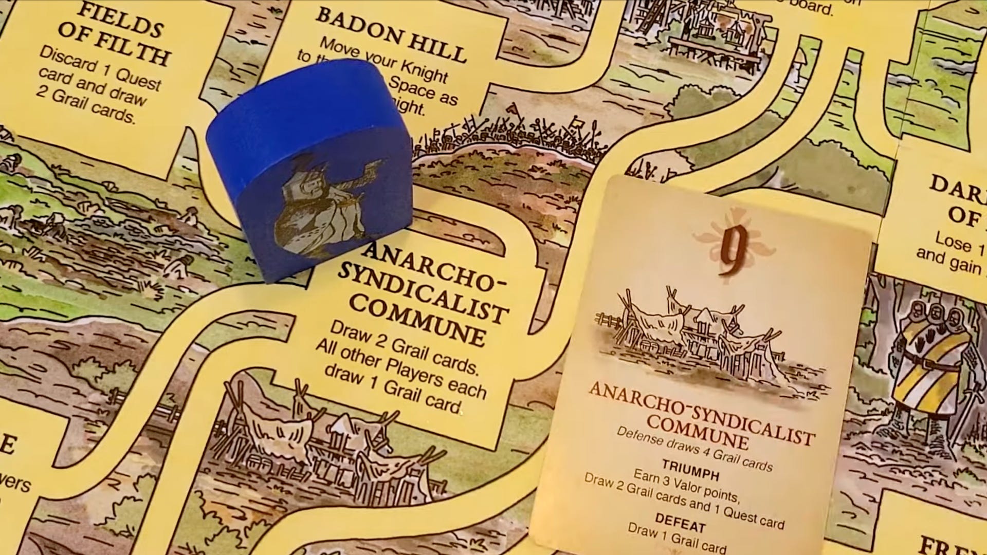 Monty Python and the Holy Grail's official board game includes a ...