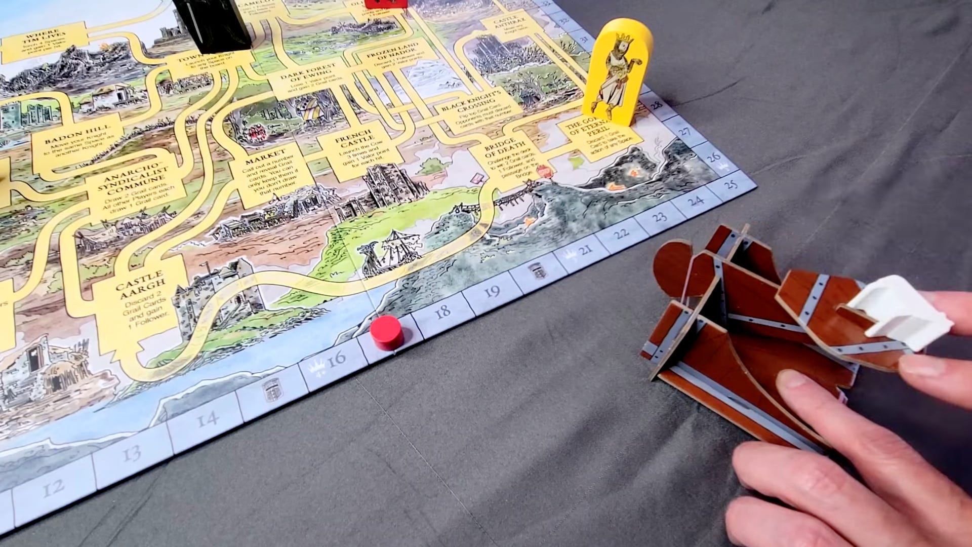 Monty Python and the Holy Grail's official board game includes a ...