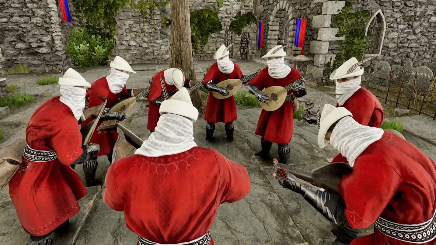 Image for This Mordhau mod will let you whack players with lutes to form bands