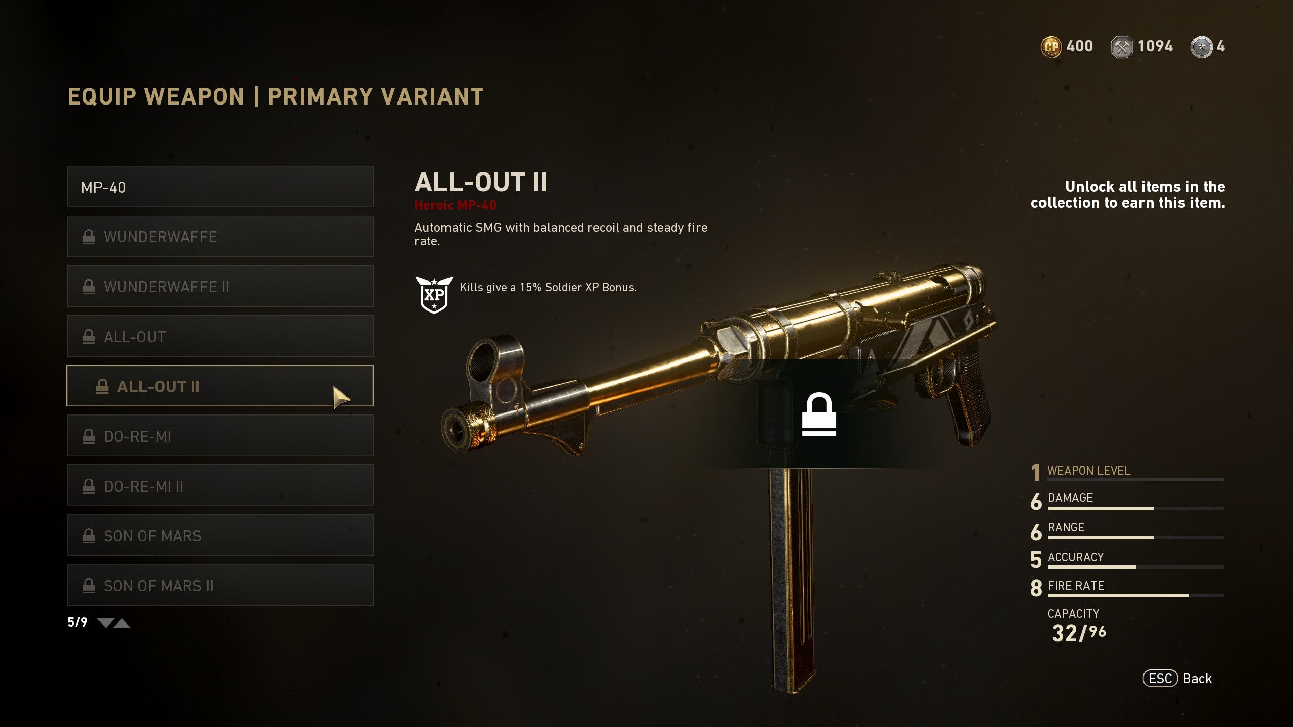 Call of Duty: WW2 - all weapon variants and skins currently in the game ...