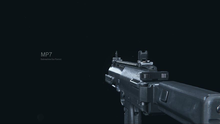 El MP7 en Call of Duty Warzone