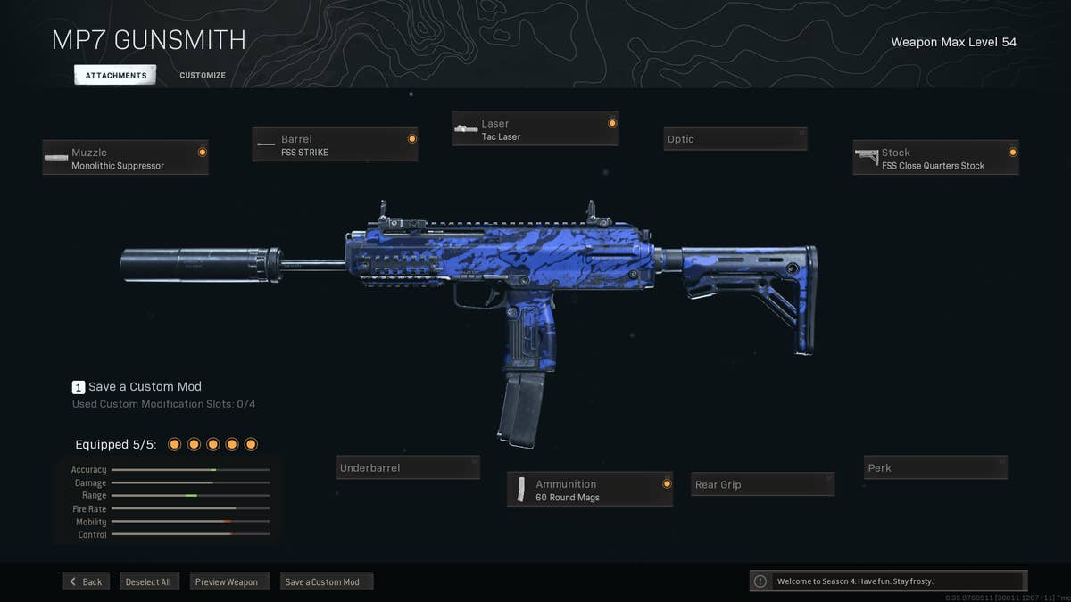Mp7 Cod Mp7 Custom