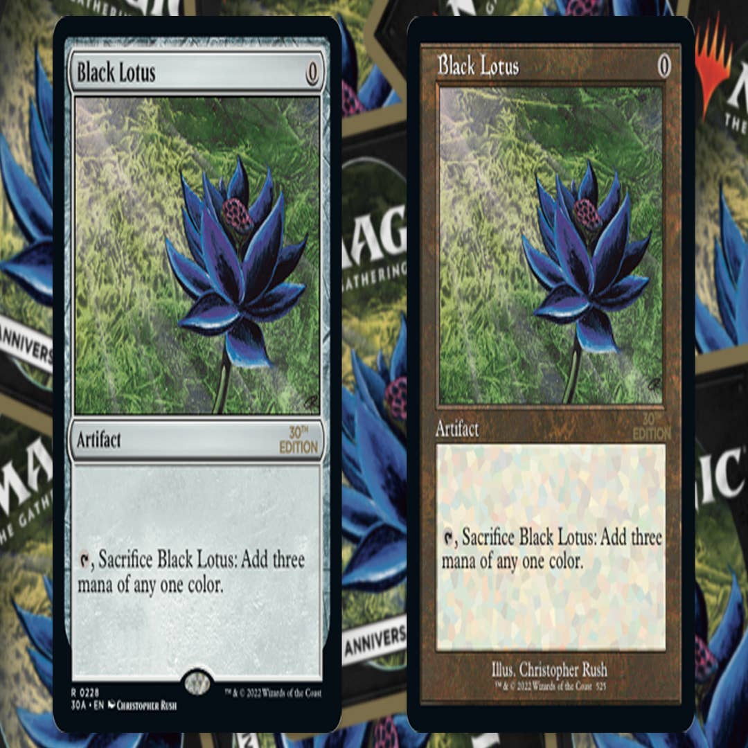 The History of Black Lotus: Magic: The Gathering's legendary Holy