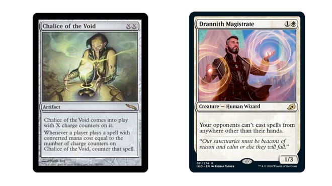 Cards from the Brawl banlist for Magic the Gathering.
