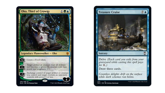 Cards from the Legacy banlist for Magic the Gathering.