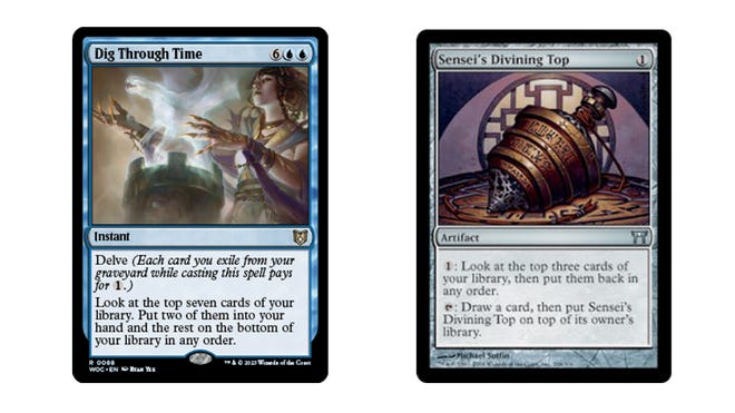 Cards from the Modern banlist for Magic the Gathering.