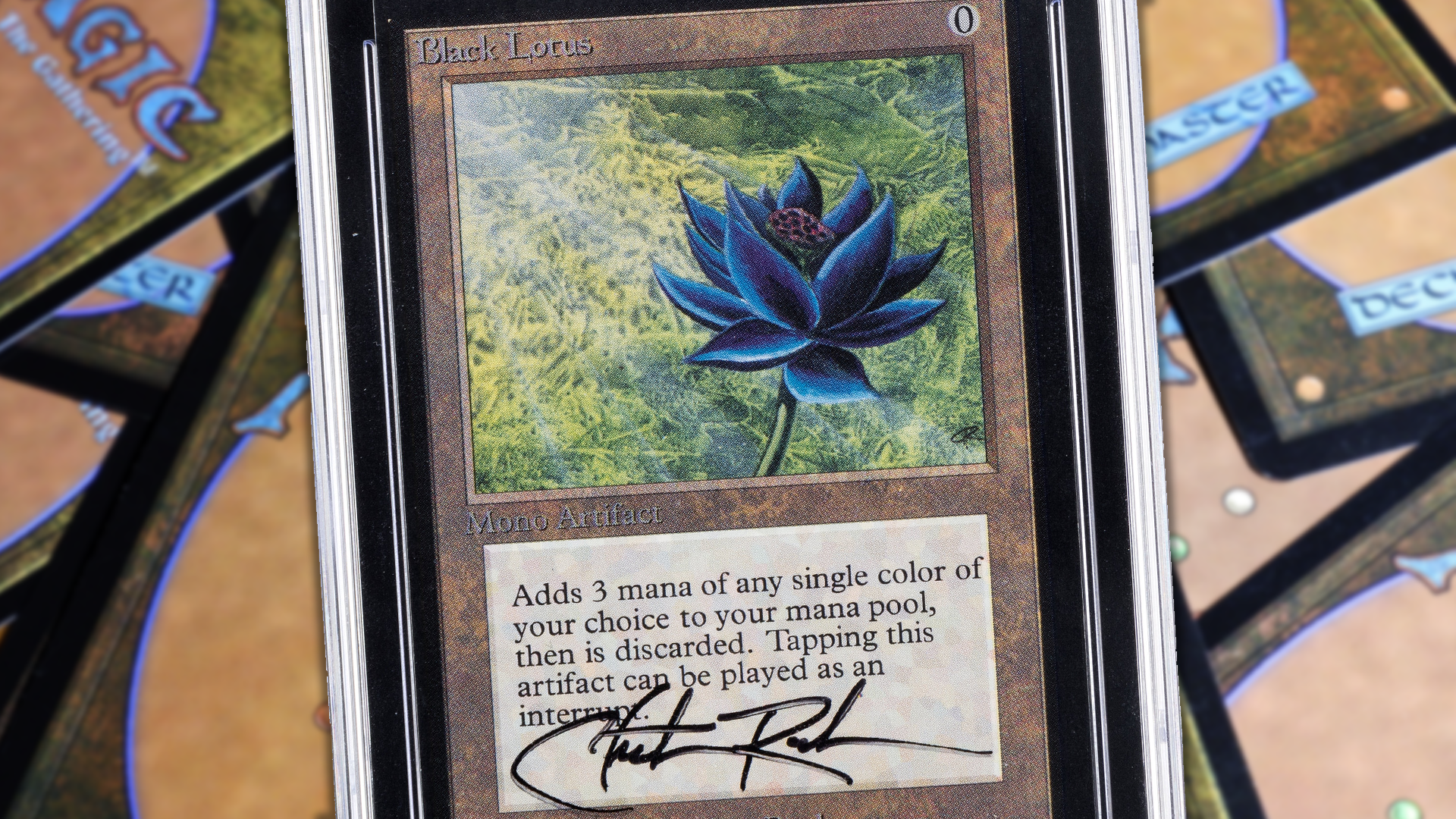Magic The Gathering Black Lotus worth 615,000 breaks yet another