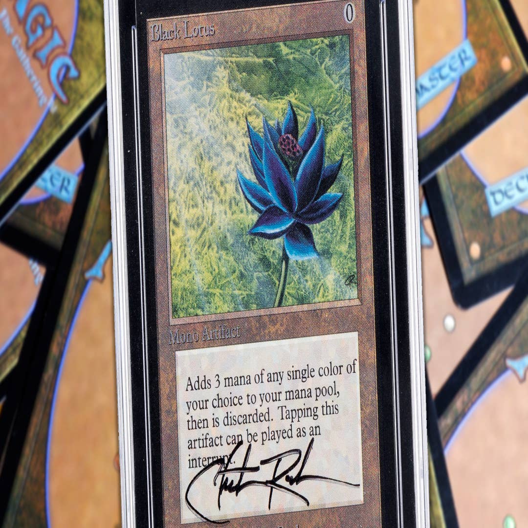 Magic: The Gathering Black Lotus worth $615,000 breaks yet another
