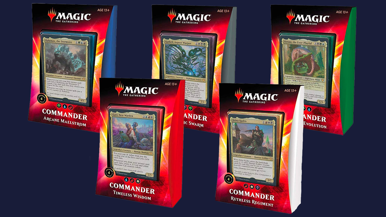 Magic: The Gathering Commander 2019 Decks | All 4 Decks