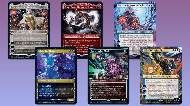 Magic: The Gathering Kamigawa: Neon Dynasty artwork