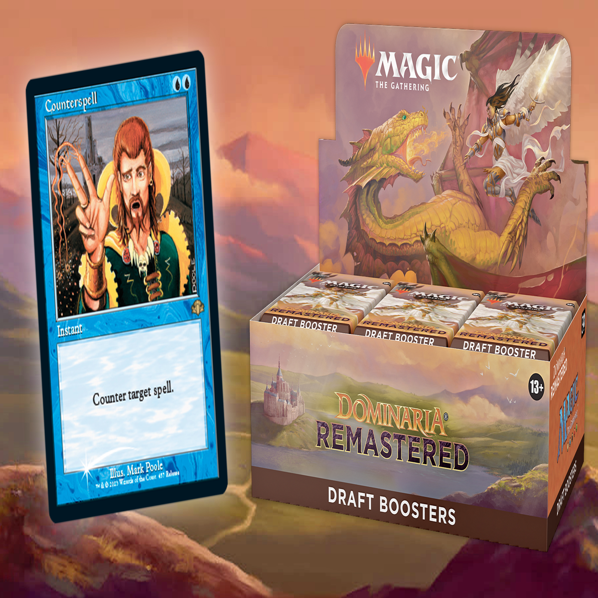 Worlds Smallest Magic: The Gathering Exclusive Collector Set Featuring  Ajani VS. Nicol Bolas and Heroes VS. Monsters Duel Decks and Exclusive  Playing