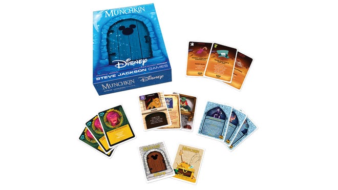 Munchkin: Disney board game layout