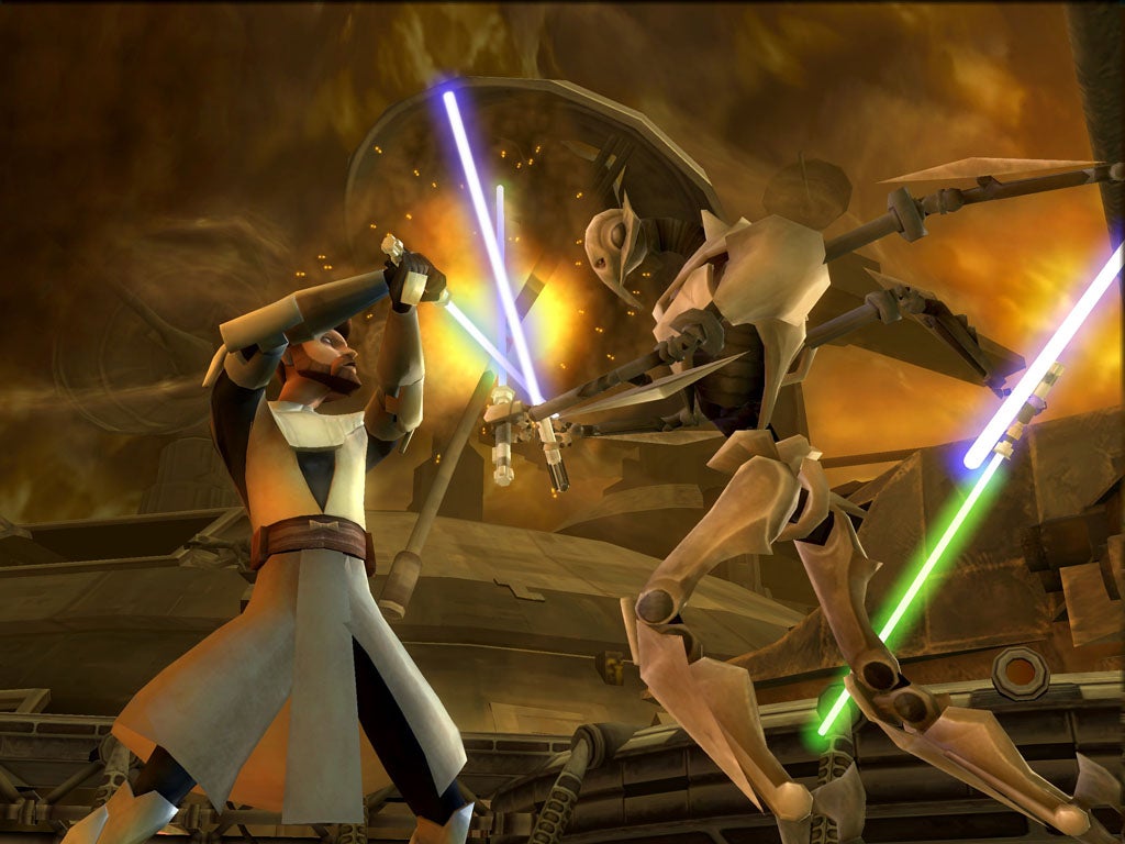 Clone wars lightsaber discount battles