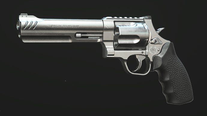 A close-up of the Basilisk Pistol in the Modern Warfare 3 Gunsmith.
