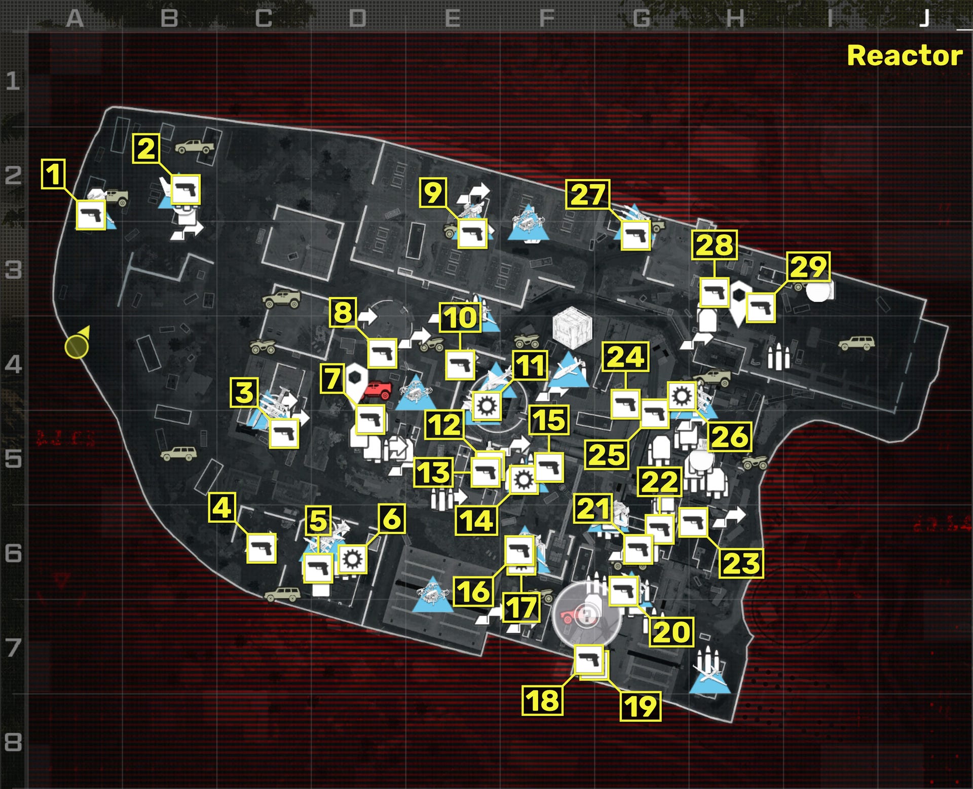 Modern Warfare 3 Reactor weapons and item locations | Rock Paper Shotgun