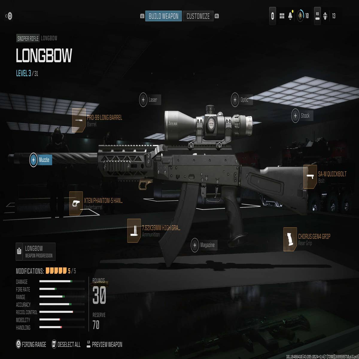Modern Warfare 3 best Sniper loadout