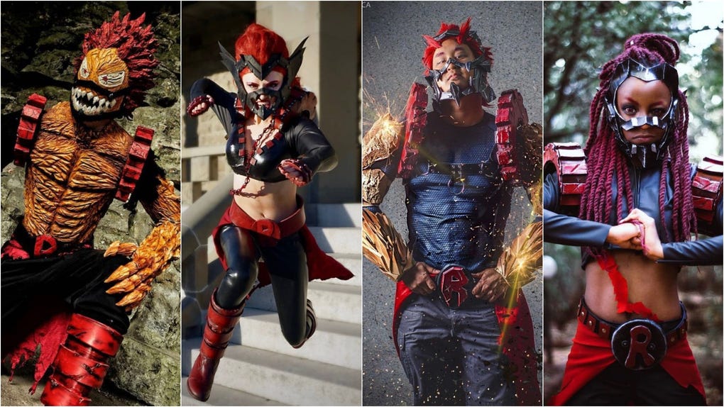 My Hero Academia Cosplayers Red Riot