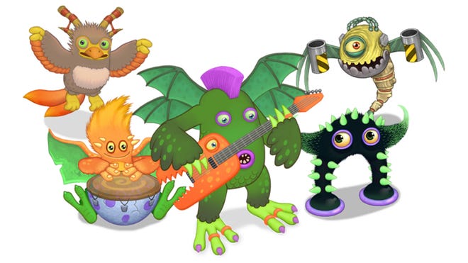 My Singing Monsters: The Board Game artwork